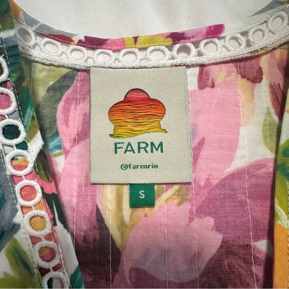 FARM Rio Painted Flowers Romper - Picture 5 of 5